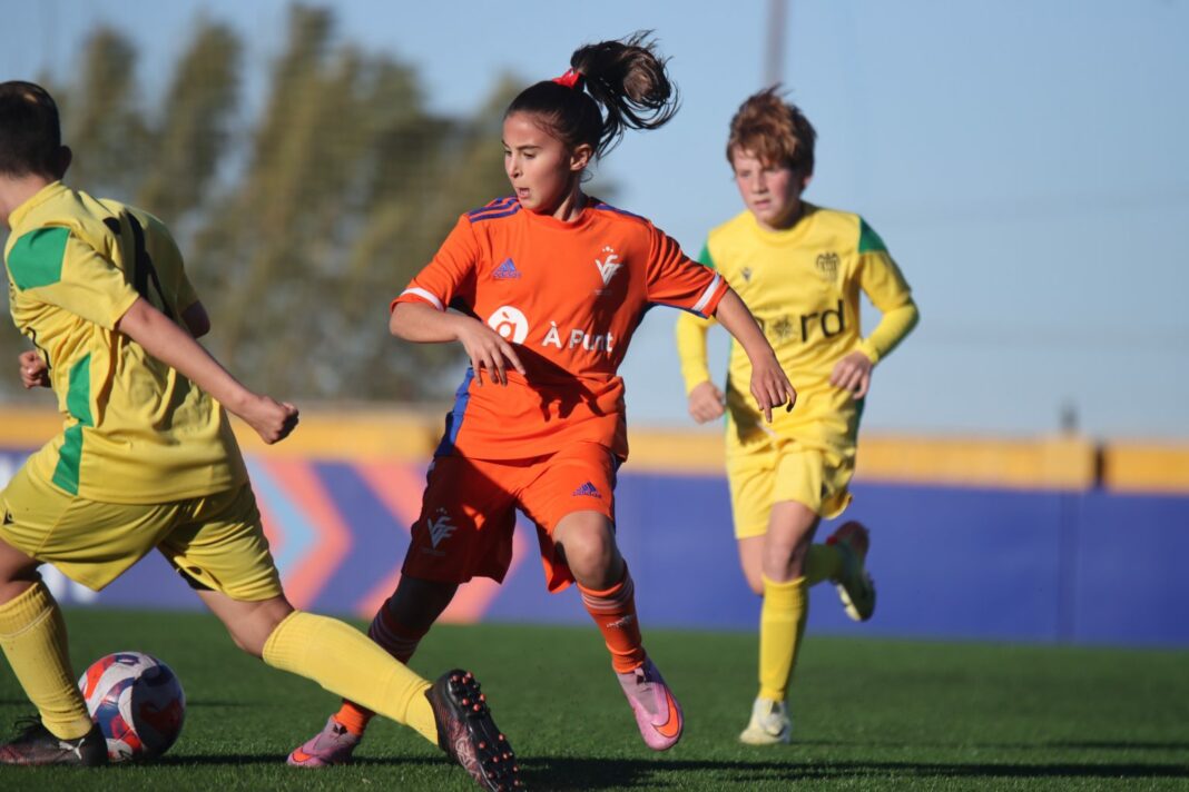 Hoy martes, entrenamiento de la Selecció Valenta sub12 en Picassent