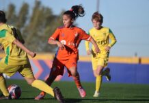 Hoy martes, entrenamiento de la Selecció Valenta sub12 en Picassent
