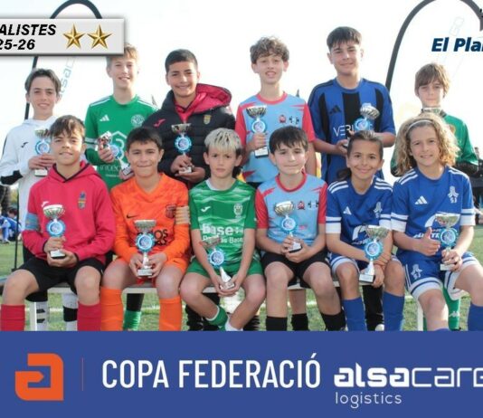Finalistas de la XV Copa Federación Alevín