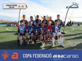 Finalistas XV Copa Federación Benjamín