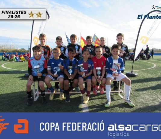 Finalistas XV Copa Federación Benjamín