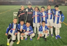 El Benjamín A del FBCD Catarroja al frente del Grupo 5 la Primera Alevín 1er any FBCD Catarroja Benjamín A