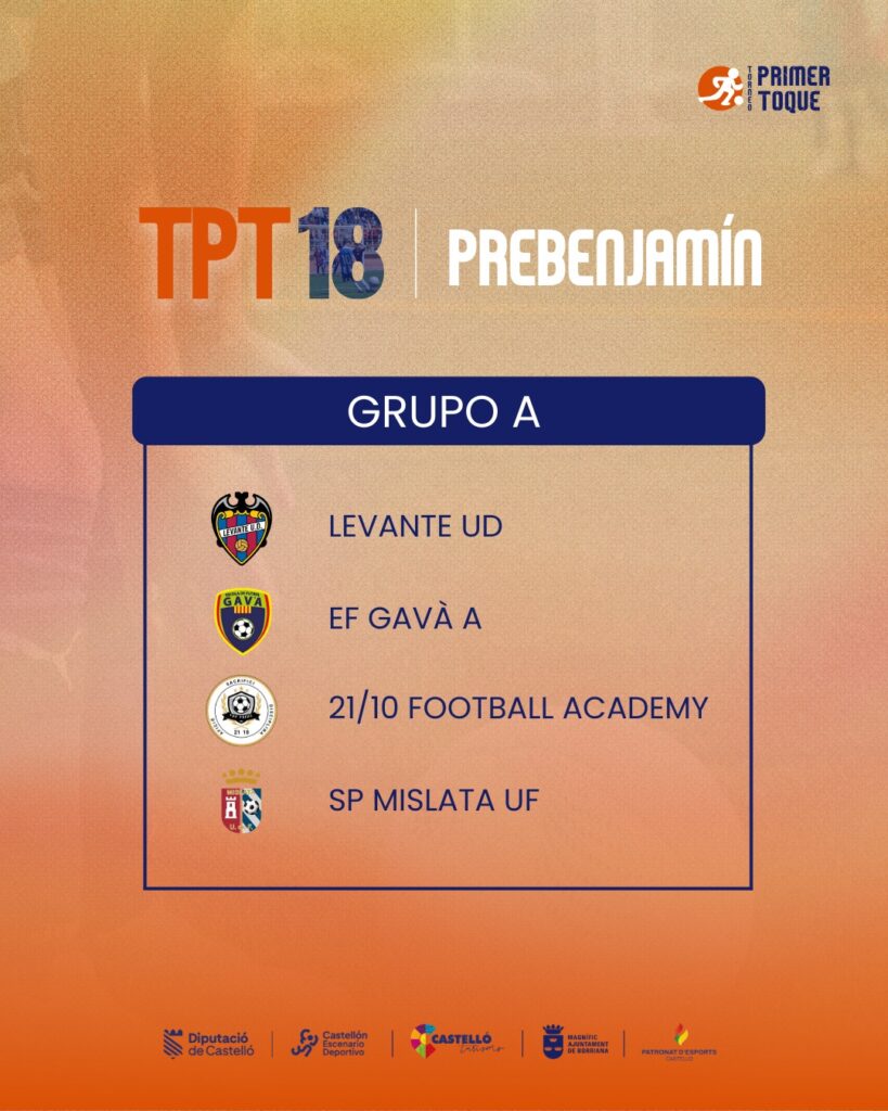 Torneo Primer Toque Grupos Prebenjam&iacute;n