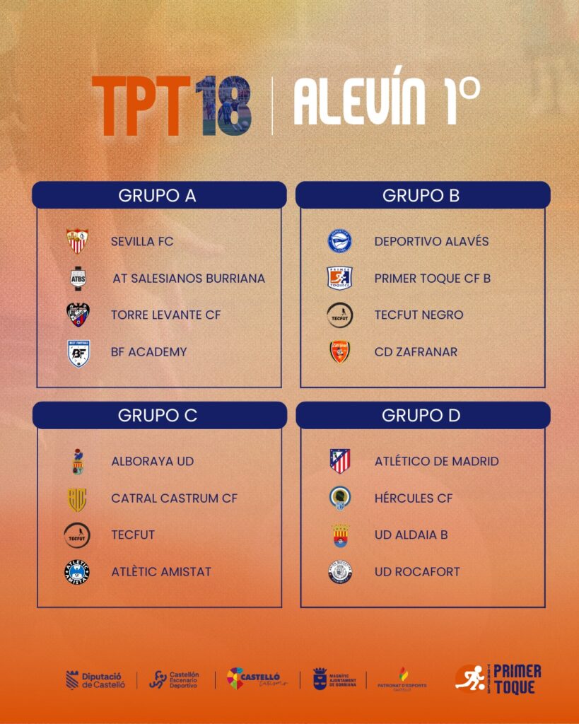 Torneo Primer Toque categoría Alevín 1 º año