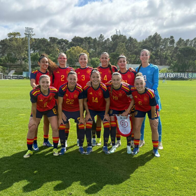 España sub19 comienza con victoria la Ronda 2 del Europeo con Anna Álvarez bajo palos
