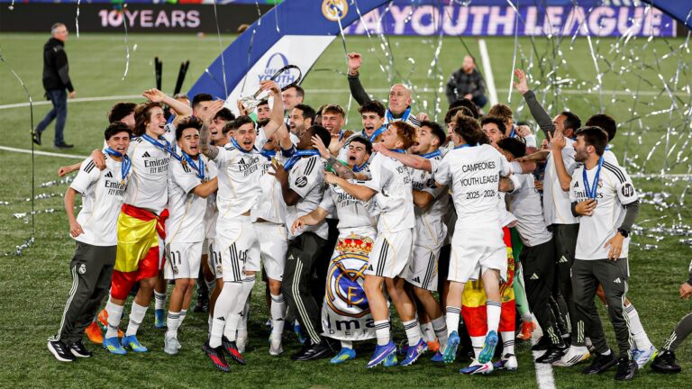 El Real Madrid conquista su segunda UEFA Youth League