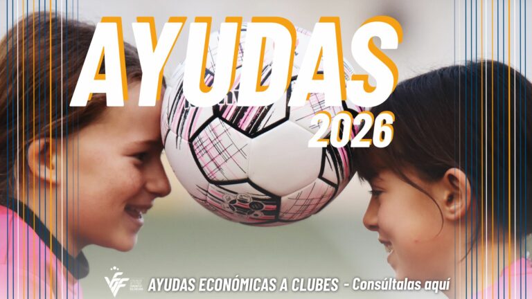 Resolución de las ayudas a los clubs de fútbol temporada 2025/26