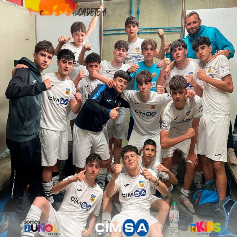 El CD Buñol a una victoria del ascenso a Preferente Cadete