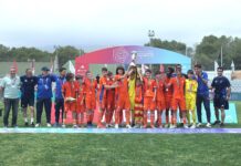 La Comunitat Valenciana se consolida en la élite del fútbol base nacional El destino deja a la Selecció Valencina sub12 con la plata