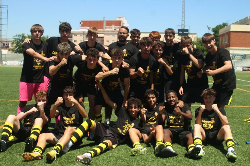 El Cadete A del Real de Gandia consigue el deseado ascenso a Preferent