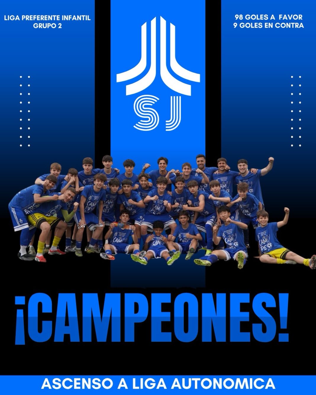 Inter San José asciende a Autonòmica Infntil