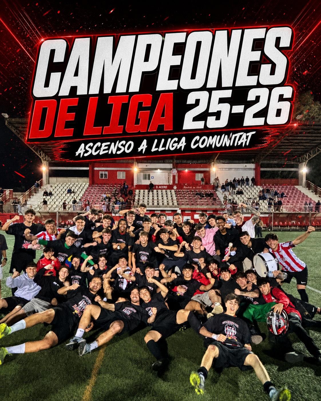 CD Acero Campeón Primera FFCV Juvenil