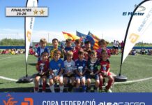 12 equipos clasificados para la final de la XV Copa Federación Prebenjamín