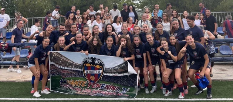 El Levante UD D culmina una gran temporada con el título de Lliga Autonòmica Valenta