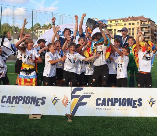 El Valencia CF repite título en La Nostra Copa Aleví